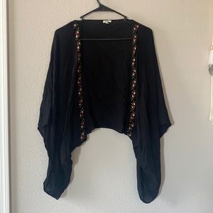Black cover up medium very lightweight bohemian style